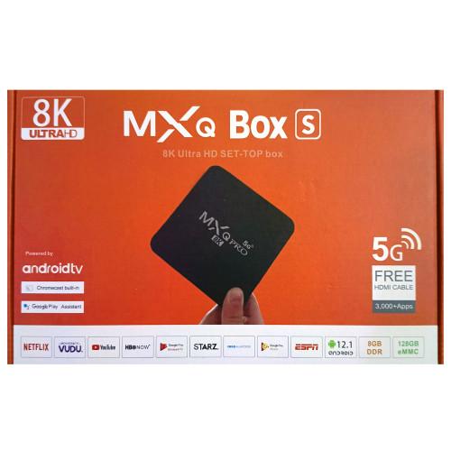 MXQ 5G 8/128 GB 8K Smart TV Box