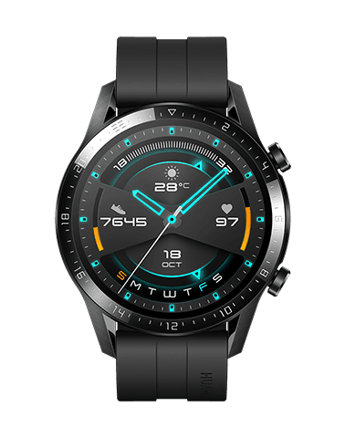 Huawei Watch GT 2 (GT2-B19) Matte Black Smart Watch