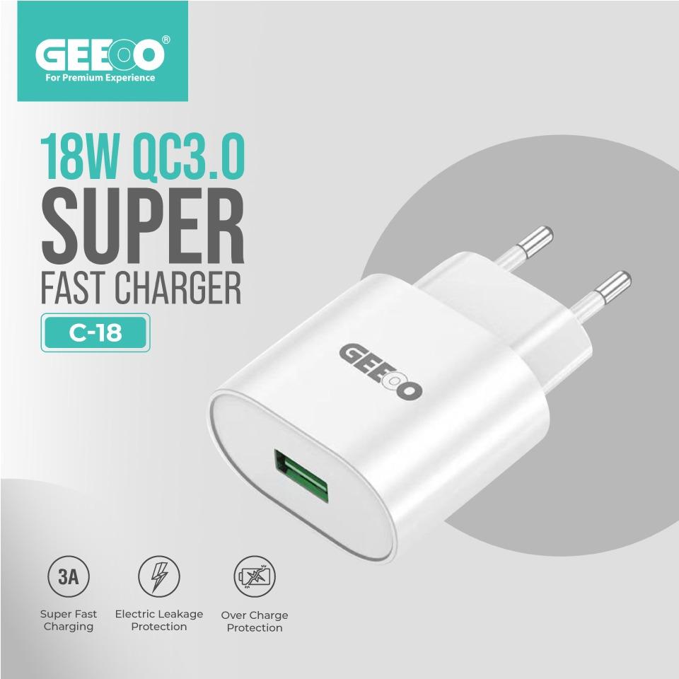 Geeoo C-18 Charger w/Type B Cable