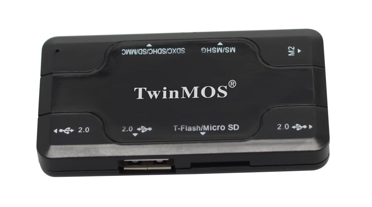 TWINMOS USB 2.0 46 IN 1 PORTABLE CARD READER # CRW46I1-A