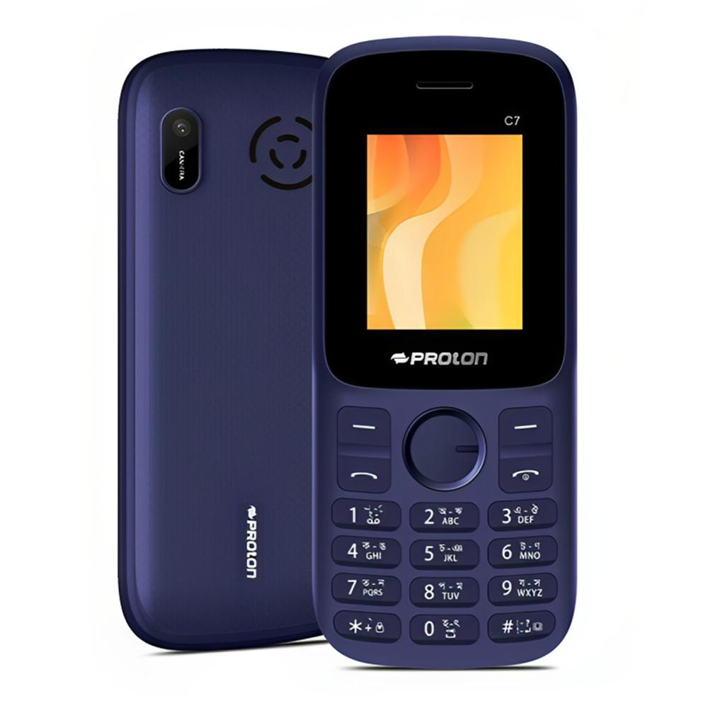 Proton C7 Dual Sim Phone (Dark Blue)