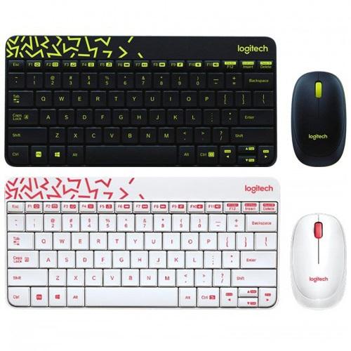 Logitech MK240 White Wireless Keyboard & Mouse Combo