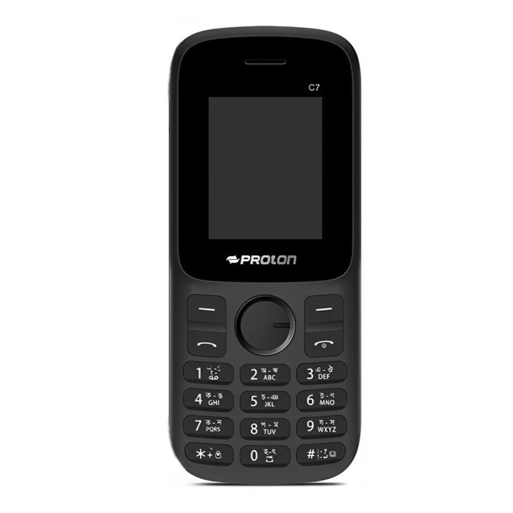 Proton C7 Dual Sim Phone (Black)