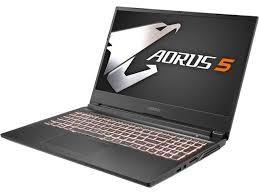 GIGABYTE Aorus 5 MB Core i5 10th Gen 512GB SSD, GTX 1650Ti 15.6" 144Hz FHD Gaming Laptop - Black