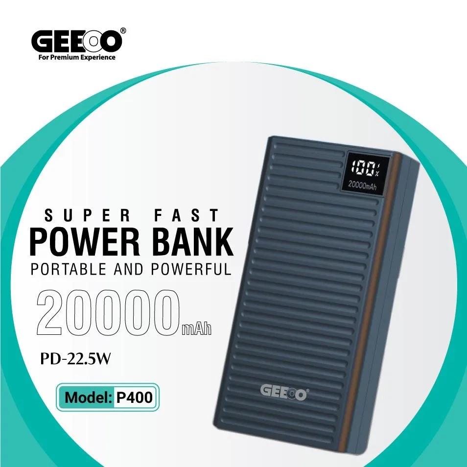 Geeoo P400 20000 mAh Powerbank