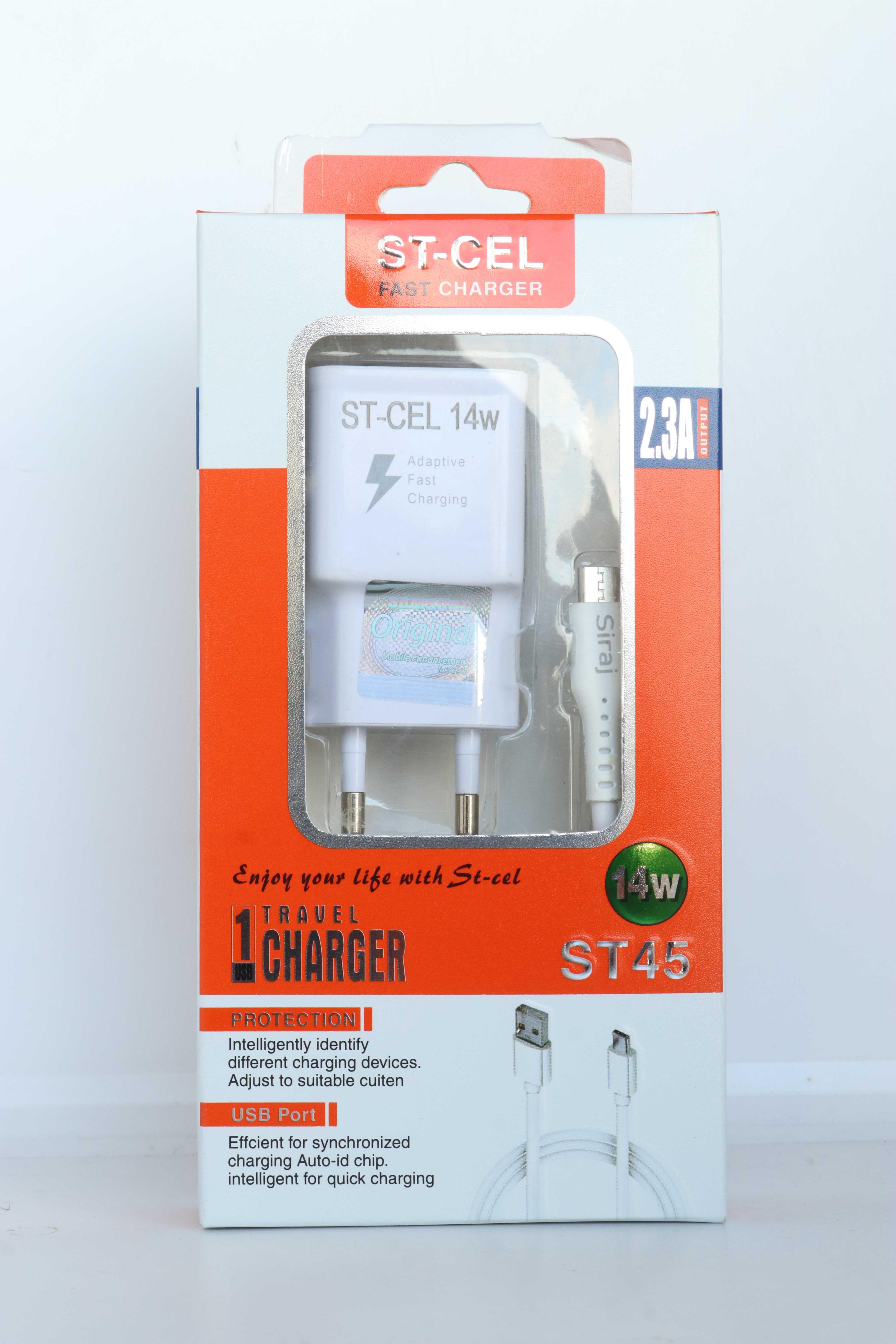 Siraj Telecom ST-45 14W Fast Charger