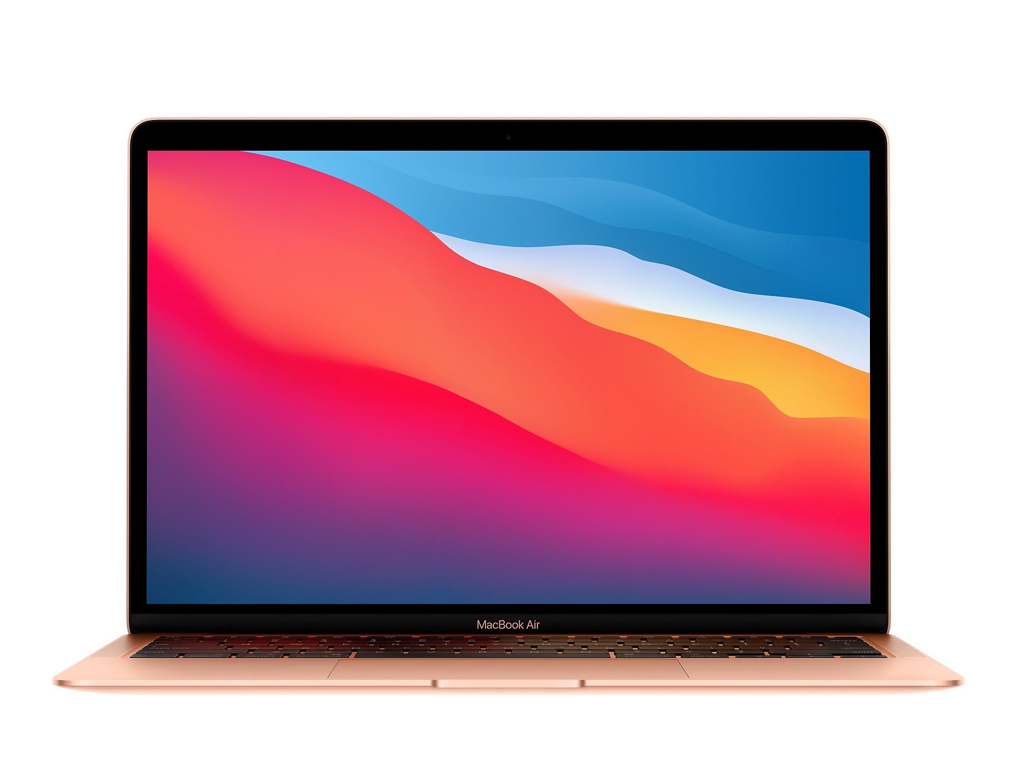 Apple MacBook Air 13.3 Inch Gold 2021 with Retina M1 Chip 8-Core CPU & 256GB SSD | MGND3