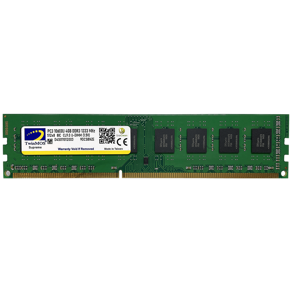 TwinMOS DDR3 4GB 1333MHz U-DIMM Desktop RAM