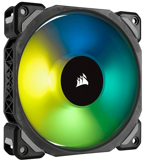 CORSAIR CASING FAN ML120 PRO RGB, 120mm Premium Magnetic Levitation RGB LED PWM Fan-Single Pack # CO-9050075-WW