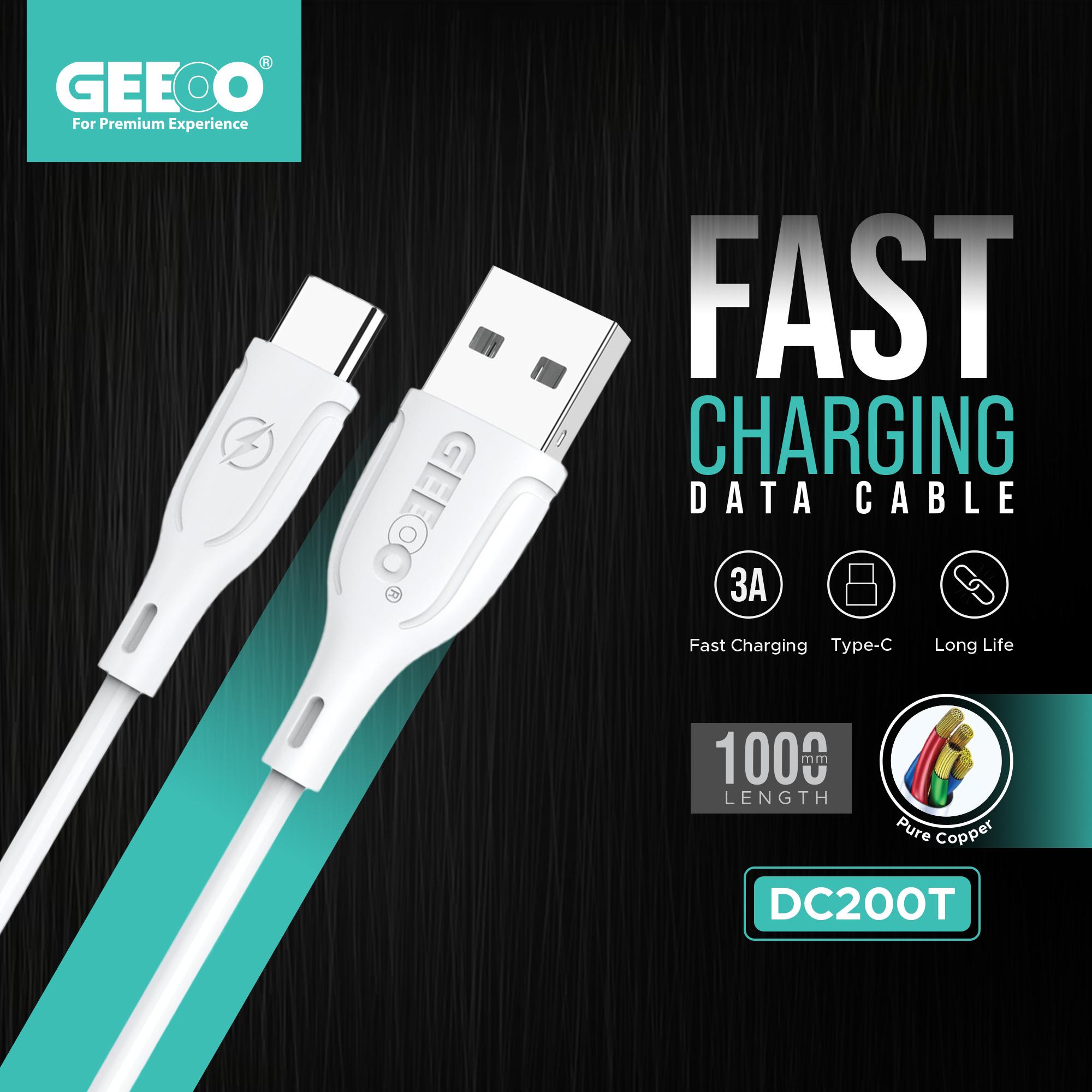 Geeoo DC-200 Type C Charging Cable