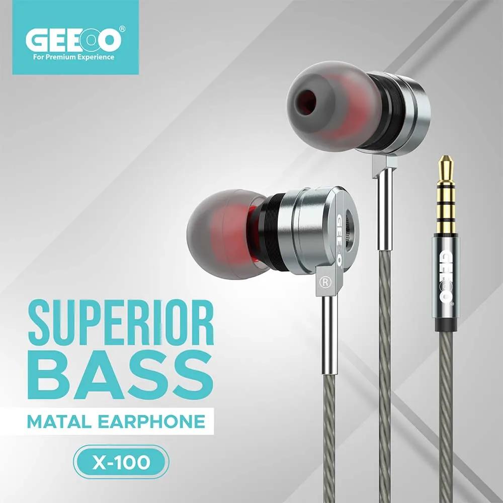 Geeoo X100 Wired Earphone