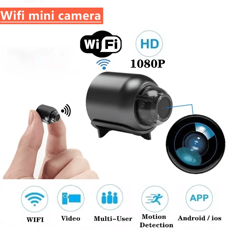 X5 HD 1080P Mini WiFi Night Vision Motion Detection Video Camera