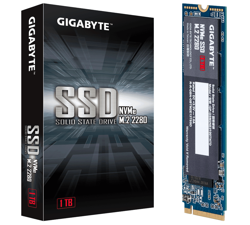GIGABYTE SSD M.2 PCIe 1TB # GP-GSM2NE3100TNTD