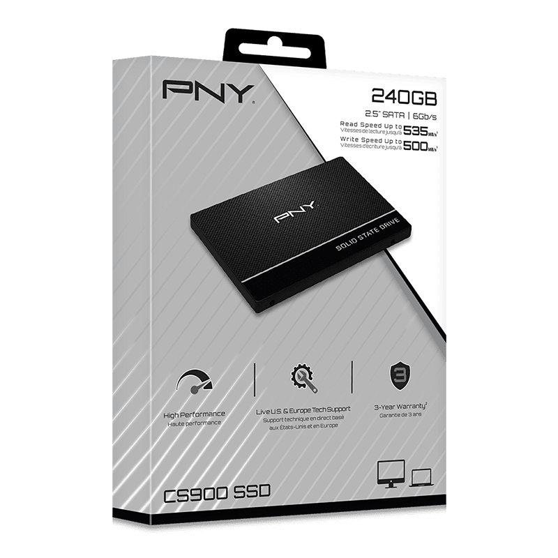 PNY 240GB SSD SATA # SSD7CS900-240-RB